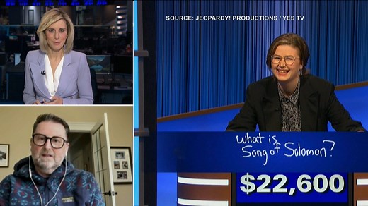 Phil Roach, the father of Mattea Roach, discusses his daughter's Jeopardy! winning streak and whether she's always been successful with trivia. Read more here: https://bit.ly/3P1off8 | CTV News