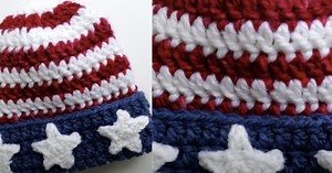 DIY Patriotic Hat Free Crochet Pattern