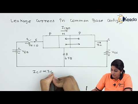 Leakage Current in CB and Example - Bipolar Junction Transistor - Basic Electronics