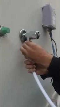 How to fit a washing machine and vanity #plumbing #shorts