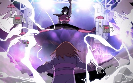 【如果UT是动漫的话】Mettaton VS Frisk（作者：ケツの擬人化っぽい人）