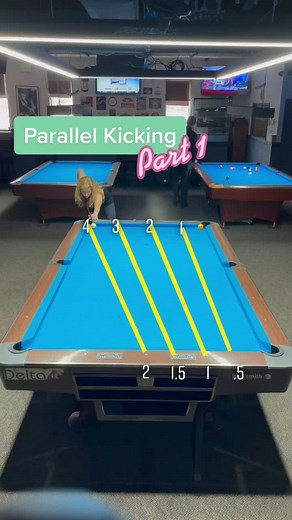 Innovative Billiards Pool Kicking System and Hidden Storage Table