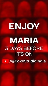 The wait is over. Your next Coke Studio Bharat jam is here! Listen to #Maria 3 days before it’s on YouTube by scanning the QR code on the Coke cans now! That’s not all! Drink, scan, and enjoy exclusive unseen Coke Studio footage and more! Get started now! #CokeStudioBharat #ApnaSunao #RealMagic | Coke Studio India