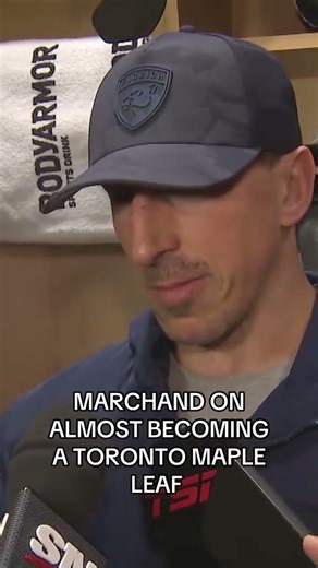 Brad Marchand TROLLS Maple Leafs Fans Hinting At Coming To Toronto😂#mapleleafs #icehockey #marchand
