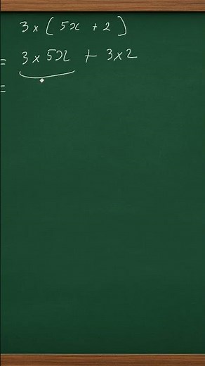 3(5x + 2) ➜ Le calcul distributif le plus simple du monde ✅