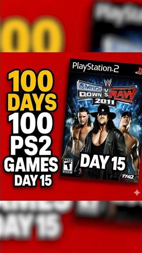 WWE SVR 2011 on PS2 🔥 Day 15 of 100 Days 100 PS2 Games