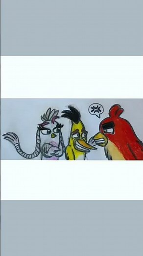 Red x Silver (⁠｡⁠♡⁠‿⁠♡⁠｡⁠)******(Redilver) kiss me ❤️ #AngryBirdsMovie2 #AngryBirdsMovie3 #Redilver