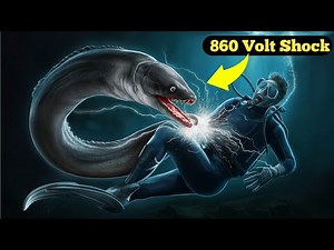 Can A Human Survive 860 Volt Electric Eel Shock | Electric Eel Dangerous Attack
