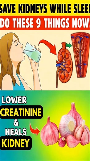 Top 9 Bedtime Habits To LOWER CREATININE & PROTECT YOUR KIDNEYS! | Clean Life Hacks | Facebook