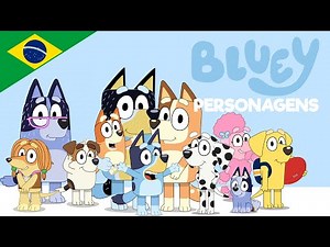 Bluey Personagens