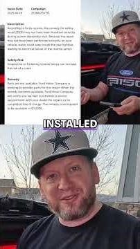 Ford Lightning ⚡️Recall: 😬Recall of a Recall‼️What You NEED to Know⁉️ #shorts