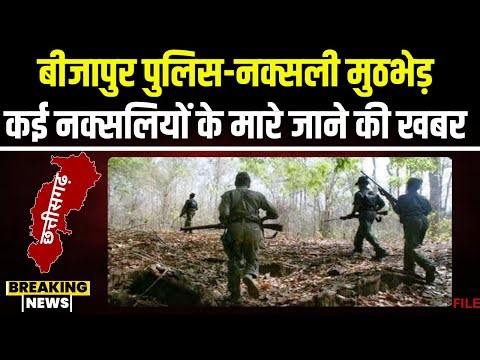 CG Bijapur Naxal Attack: बड़ा नक्सली मुठभेड़। 4 नक्सली ढेर, 7 नक्सलियों के घायल होने की खबर