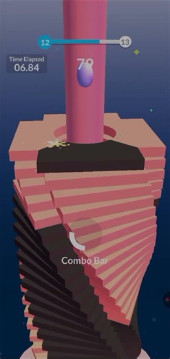 helix stack jump #trendingshorts #trending2026 #virlshort #vedo #hit #gameply