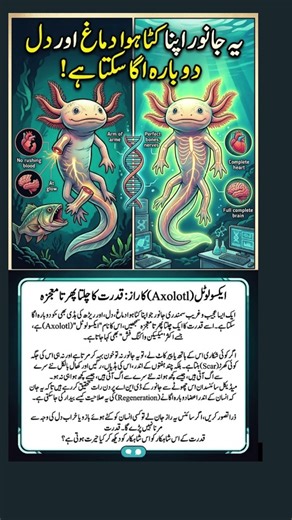 The Animal That Can Regrow Its Own Brain! | Axolotl: The Real-Life Wolverine of the Ocean