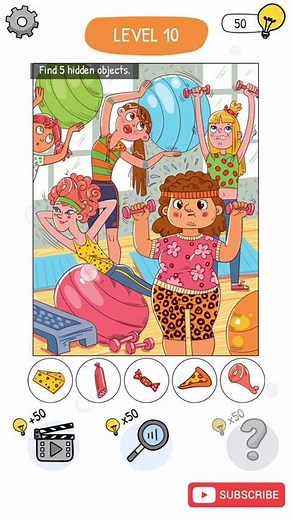 Who is? Level 10 Find 5 hidden objects Gameplay