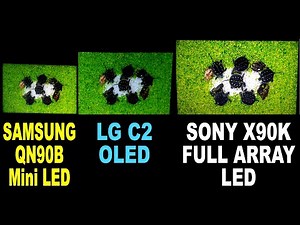 LG C2 OLED vs Samsung QN90B | LG C2 vs Sony X90K | Samsung QN90B vs Sony X90K | Mini LED vs OLED TV