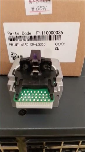 Printer Head of a dot matrix Printer #printermaintenance #dotmatrixprinter