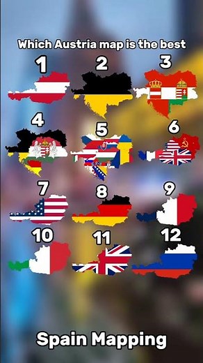 Which Austria map is the best #geography #history #mapping #map #world #austria