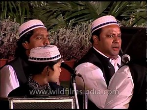 Fakirs (sufi) from the Bengal - Bihar Sufi folk group performing at Sufi Festival 2013