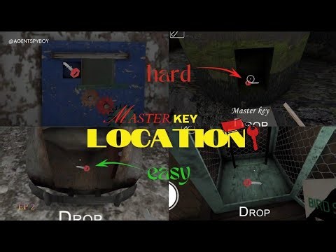 Granny Master Key 🔑😱 | All Secret Locations Revealed! ||Part-2||