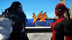 LADY DEADPOOL VS INJUSTICE LOBO - GREAT BATTLE - GTA IV #KjraGaming #SKGaming #DMProduction #WaterRagdolls #GTA | Kjragaming