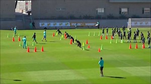 Multiple Multi-directional change of direction sprints | Perfect Soccer Coaching