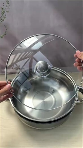 2-Layer Stainless Steel Steamer Pan, Multifunctional, Rust-Free #CookingMorePractical