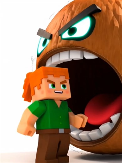 Can Steve save Alex? #loop #animation #minecraft #steve #alex