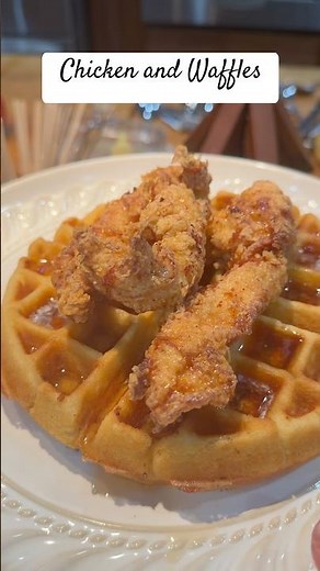 Easy Chicken & Belgian Waffles Dinner | Simple Comfort Food