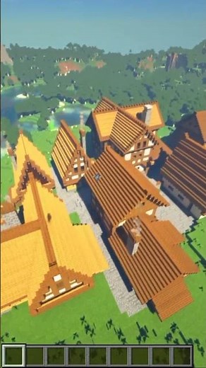 Tour of my Medieval Fantasy Town in Minecraft!