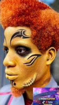 Behind The Scenes of #startrek #starfleetacademy The Process of an Alien