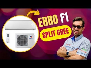 🔴Código de erro F1 split Gree