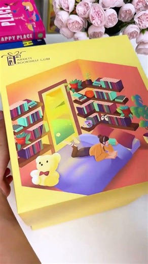 A cozy little reading nook with a window—the perfect mini library