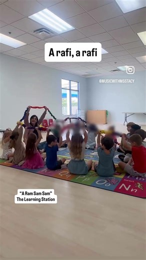 A Ram Sam Sam This version by The Learning Station builds the energy! #ramsamsam #circletime #prek