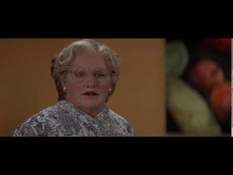 Mrs. Doubtfire Movie Quote - Oh no, I killed the bastard