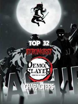 demon slayer characters rank #demonslayer #kimetsunoyaiba #anime #fyp