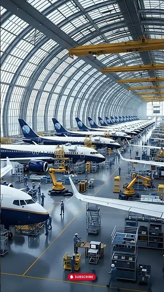 Building the future of air #commercialplane #aircraft #engineering #shorts #viralshorts #mustwatch