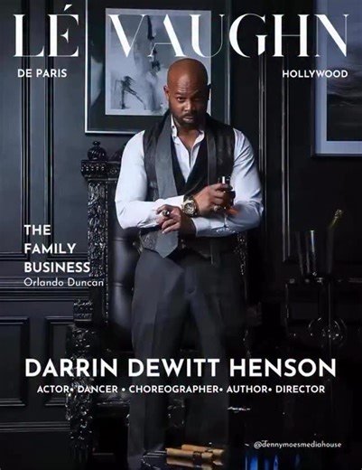 The Darrin D Henson show | ITS OFFICIAL THE VIRTUAL VERSION OF “LE VAUGHN MAGAZINE “The Darrin Dewitt Henson addition.. #freeze frame and enjoy Thank you... | Instagram