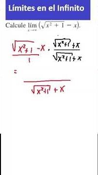 73 Limits to Infinity