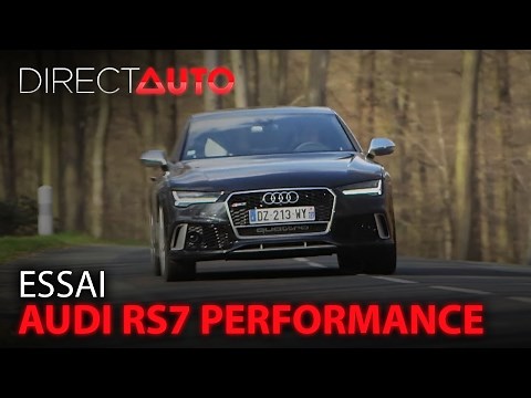 Test - Audi RS7 Performance: 605 hp in business class