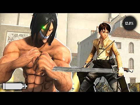 NUEVO JUEGO DE ATTACK ON TITAN HECHO POR FANS !! | AOT FAN GAME (BETA)