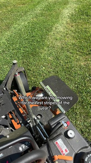 Achieving Perfect Lawn Stripes with Diagonal Mowing