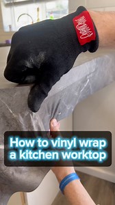 🔨WORKTOP REPAIR & VINYL WRAP 🗿 How to prep and wrap a water damaged kitchen worktop 👌🏻#kitchenwrap #kitchenwrapping #kitchenmakeover #kitchenrenovation #kitchendecor #homedecor | The Wrap Chap
