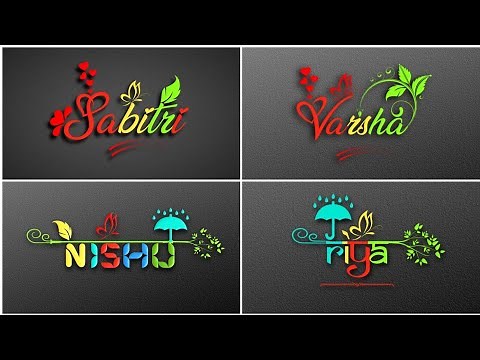 How To Create Stylish Name Logo Design 2025 | Pixellab Name Editing | Pixellab Stylish Name Design