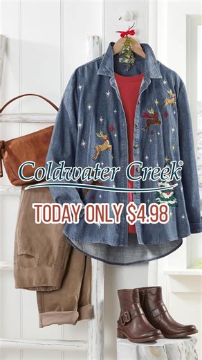 🎉Coldawater × Black Friday Sale！ 🔥For Black Friday and Christmas, we have launched many new products and great discounts! The event is in full swing! #Coldwater #creek #Christmas #Blackfriday #jacket #blouse #tee | John Michael Wilson