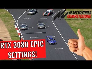 Assetto Corsa Competizione - The RTX 3080 on ACC with Epic settings! (triple monitors)