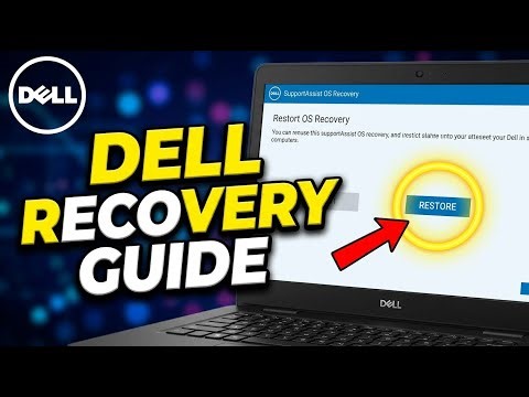How to restore Dell laptop using Dell SupportAssist OS Recovery - Detailed Guide