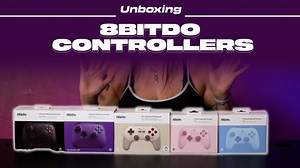 8BitDo Controllers & USB Adapter - Udpakning