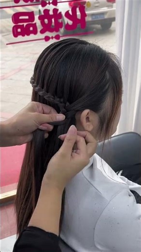 Low bun braid tutorial is here#hair braiding tutorial