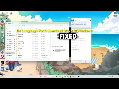 (FIXED) Language Pack download stuck in Windows